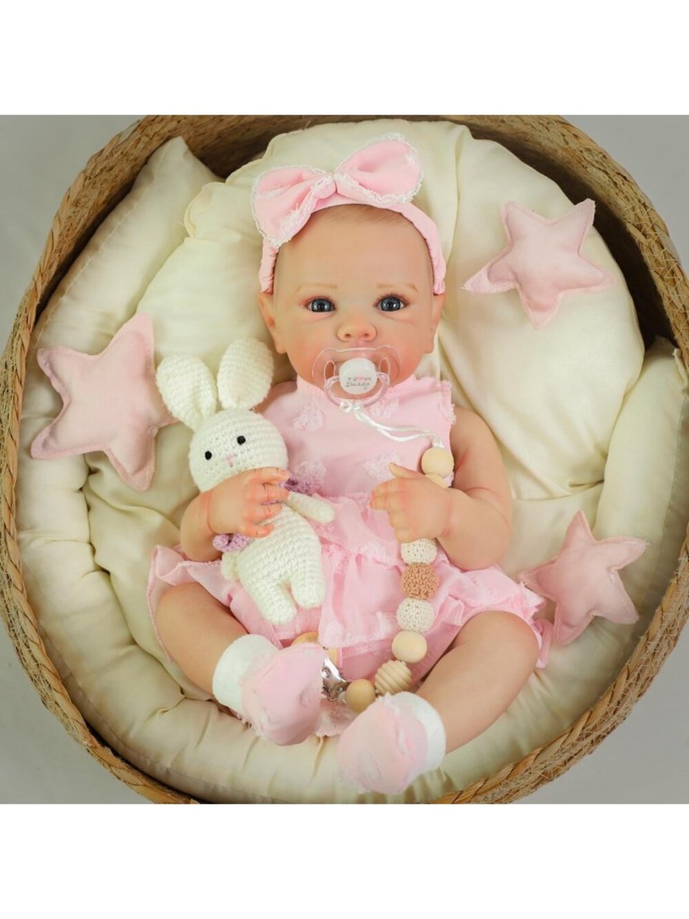 Lifelike 20" Reborn Baby Doll with Soft Vinyl Body & Accessories - Perfect Gift